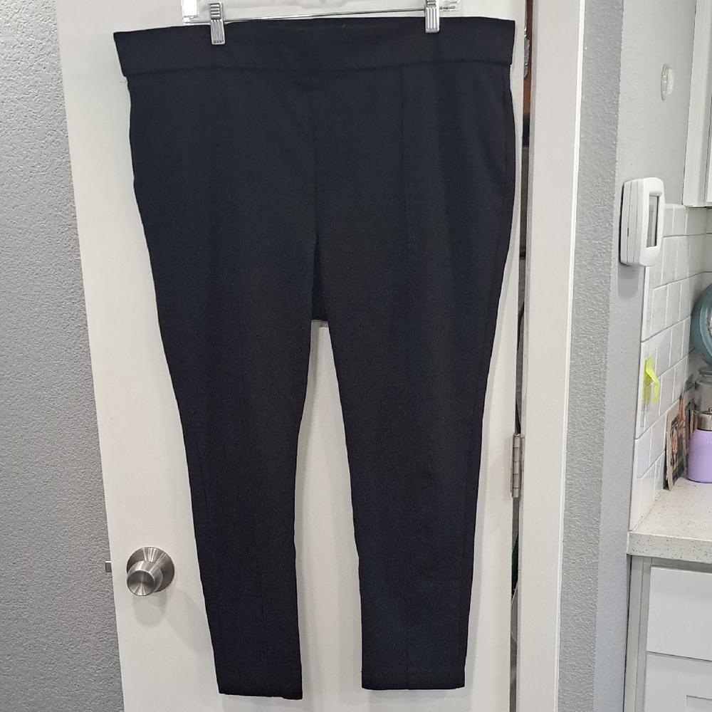 Anne Klein Black Leggings XXL